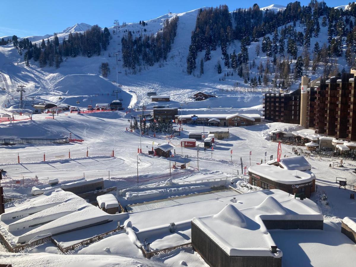 Plagne Bellecote - 5 Pers - Vue Pistes - Acces Piscine Chauffee Apartment La Plagne Luaran gambar