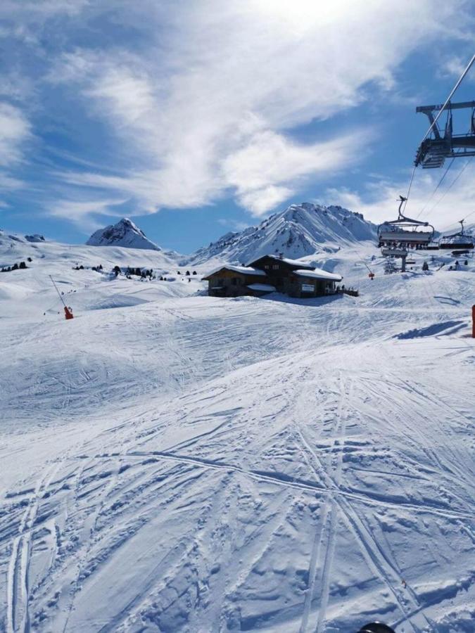 Plagne Bellecote - 5 Pers - Vue Pistes - Acces Piscine Chauffee Apartment La Plagne Luaran gambar