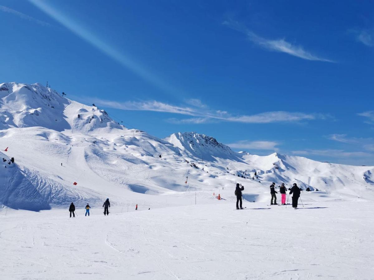 Plagne Bellecote - 5 Pers - Vue Pistes - Acces Piscine Chauffee Apartment La Plagne Luaran gambar