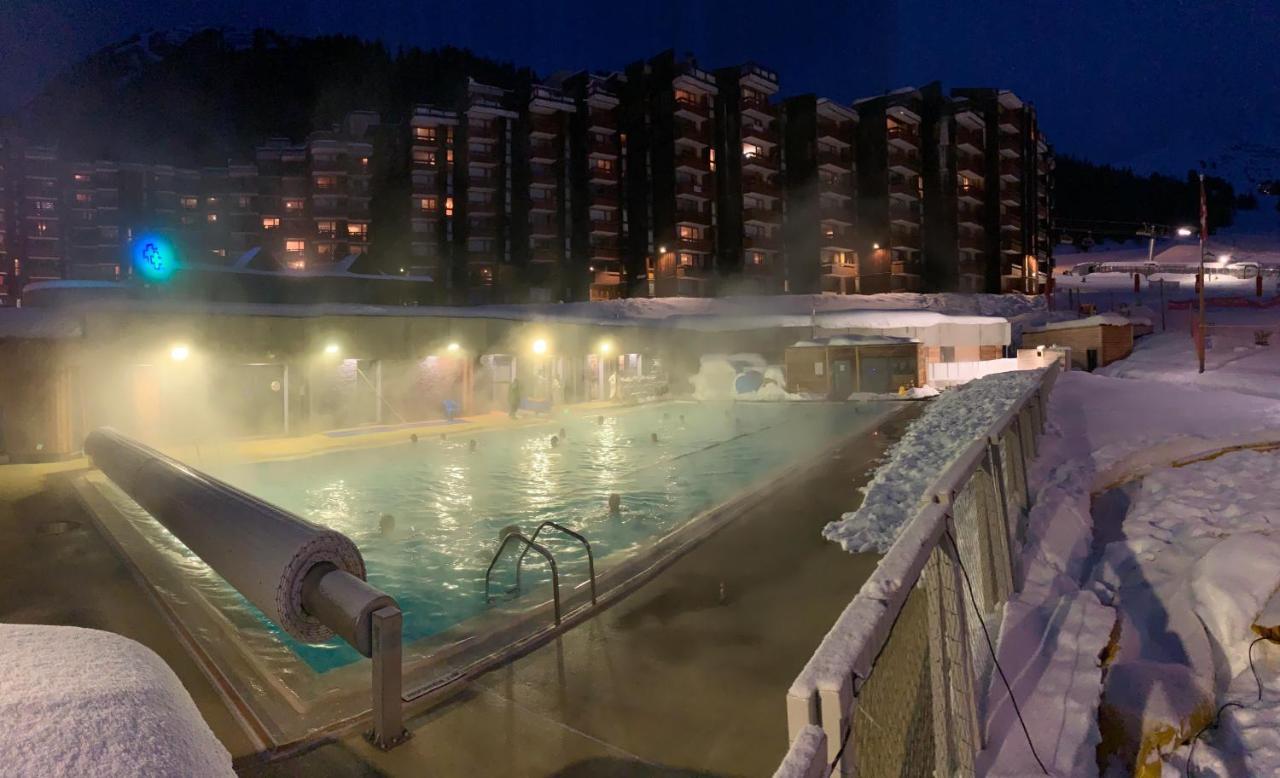 Plagne Bellecote - 5 Pers - Vue Pistes - Acces Piscine Chauffee Apartment La Plagne Luaran gambar